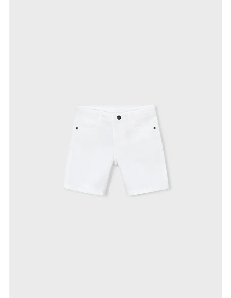 Bermuda sarga 5b basica - Blanco    