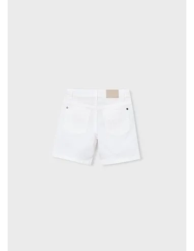 Bermuda sarga 5b basica - Blanco    
