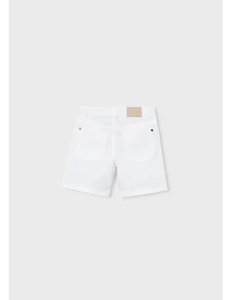 Bermuda sarga 5b basica - Blanco    