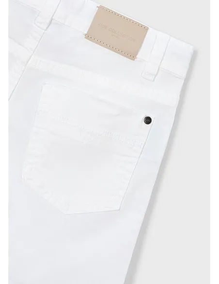 Bermuda sarga 5b basica - Blanco    