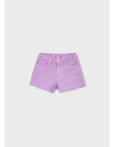 Short sarga basico - Lilac     