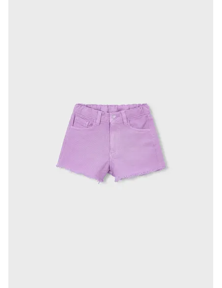 Short sarga basico - Lilac     