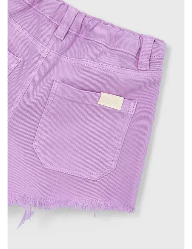 Short sarga basico - Lilac     
