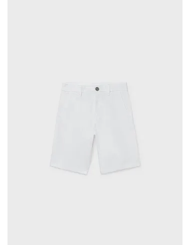 Bermuda chino basico - Blanco    