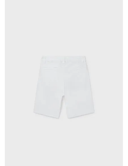 Bermuda chino basico - Blanco    