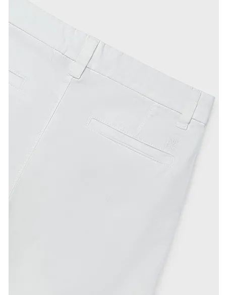 Bermuda chino basico - Blanco    