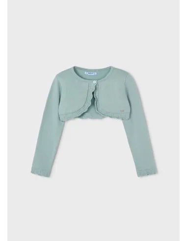 Bolero tricot basico - Lago      