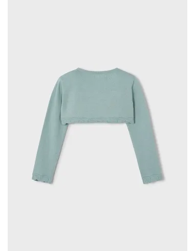 Bolero tricot basico - Lago      