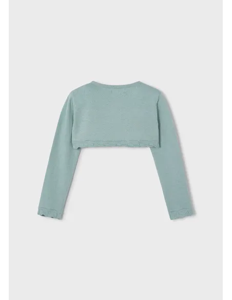 Bolero tricot basico - Lago      