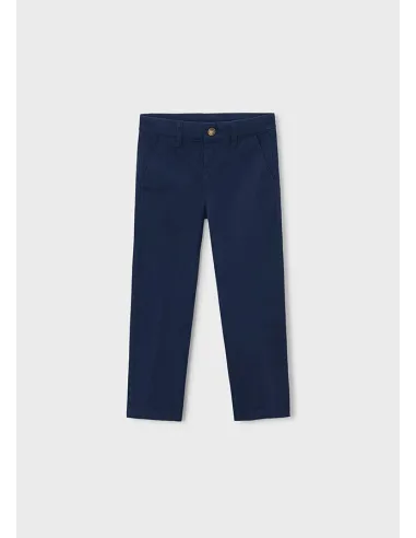 Pantalon chino sarga basico - Marino    
