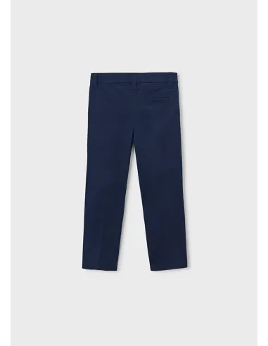 Pantalon chino sarga basico - Marino    