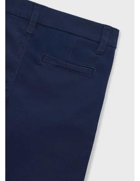 Pantalon chino sarga basico - Marino    