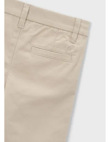 Pantalon chino sarga basico - Anacardo  