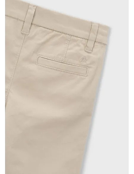 Pantalon chino sarga basico - Anacardo  