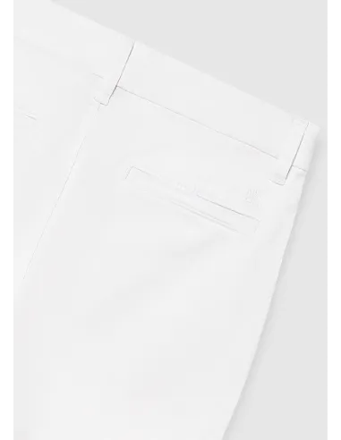 Pantalon chino basico - Nata      