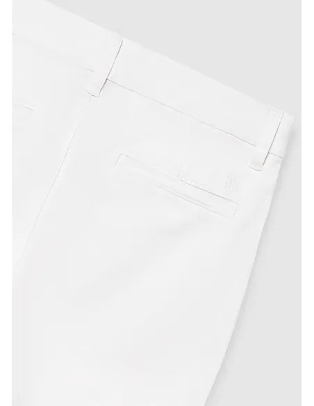 Pantalon chino basico - Nata      