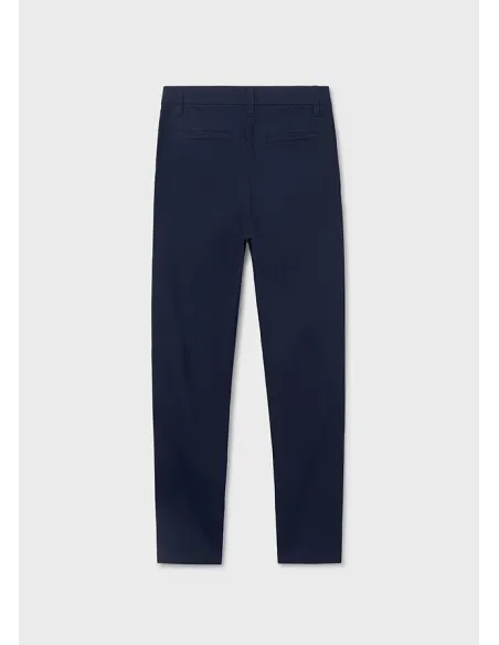 Pantalon chino basico - Marino    