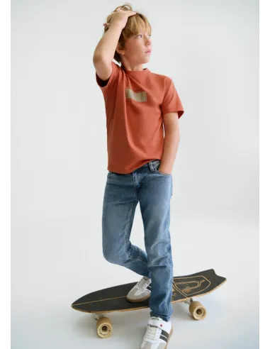 Pant. tejano regular fit basi - Medio     