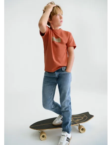 Pant. tejano regular fit basi - Medio     