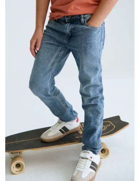 Pant. tejano regular fit basi - Medio     