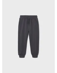 Pantalon felpa basico puños - Carbon    