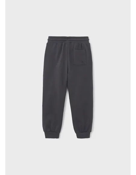 Pantalon felpa basico puños - Carbon    