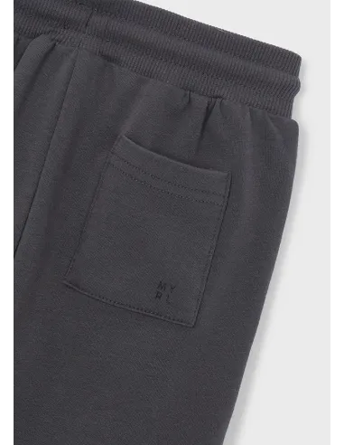 Pantalon felpa basico puños - Carbon    