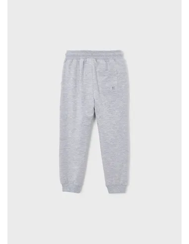 Pantalon felpa basico puños - Gris vig  