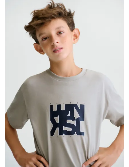 Camiseta m/c basica - Shitake   