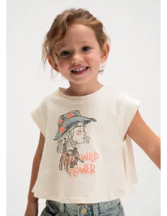 Camiseta m/c - Hueso     