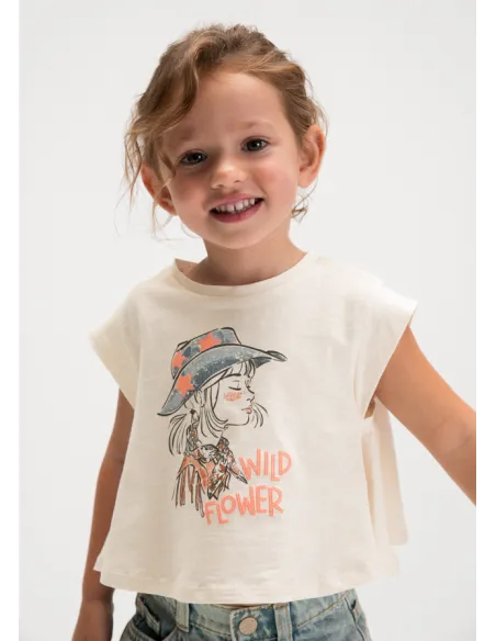 Camiseta m/c - Hueso     