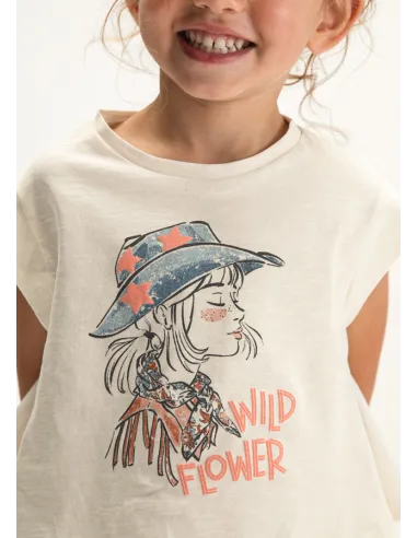 Camiseta m/c - Hueso     