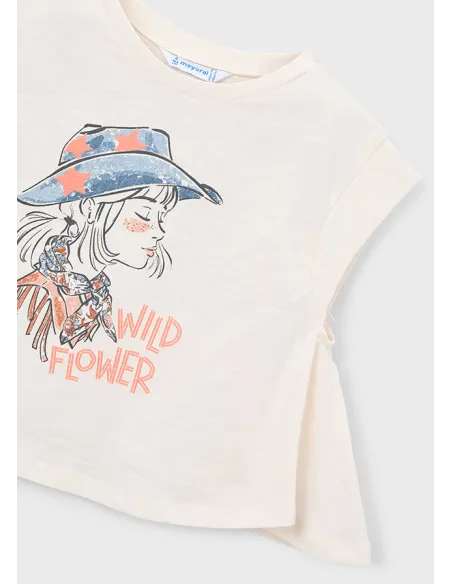 Camiseta m/c - Hueso     