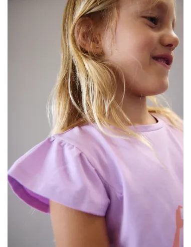 Camiseta m/c - Lilac     