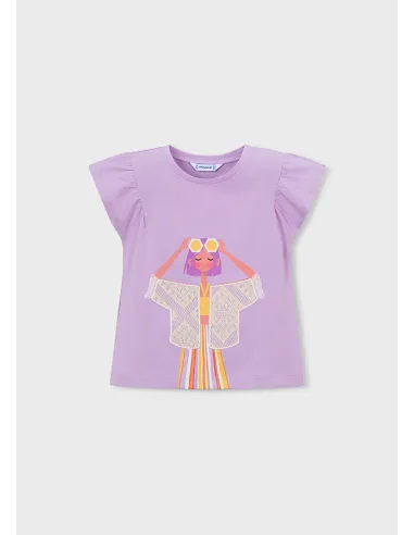 Camiseta m/c - Lilac     