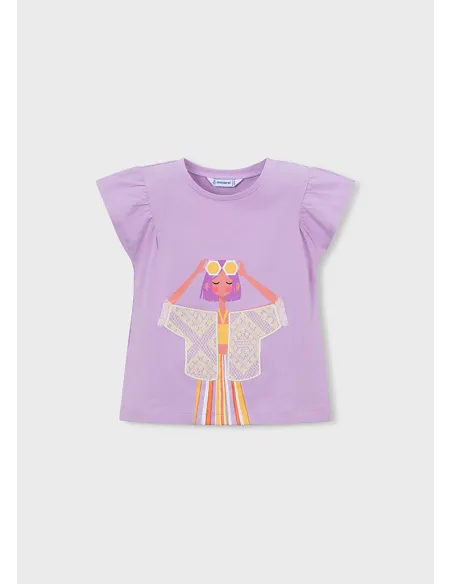 Camiseta m/c - Lilac     