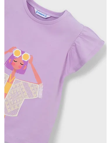 Camiseta m/c - Lilac     