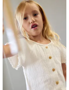 Camiseta m/c - Hueso     