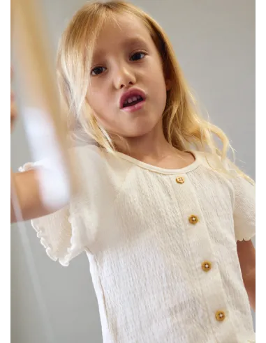 Camiseta m/c - Hueso     