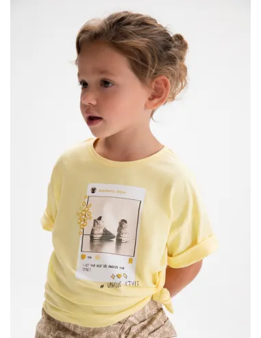 Camiseta m/c - Vainilla  