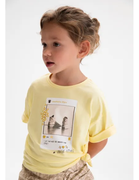 Camiseta m/c - Vainilla  