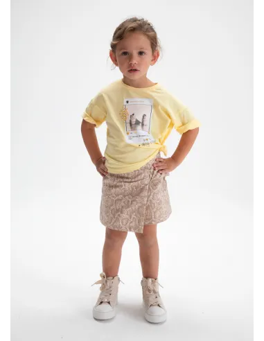 Camiseta m/c - Vainilla  