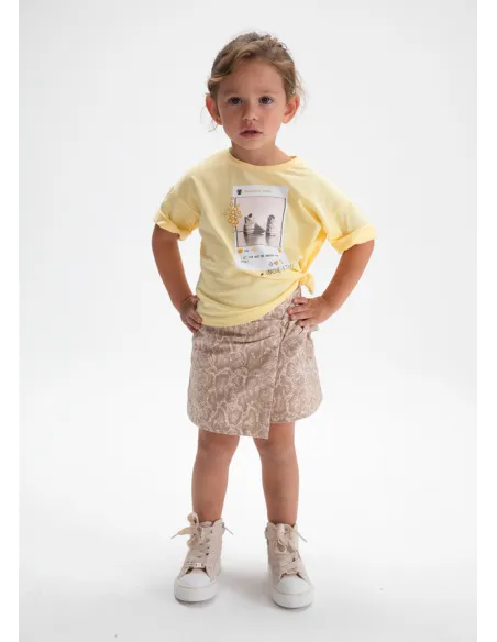 Camiseta m/c - Vainilla  