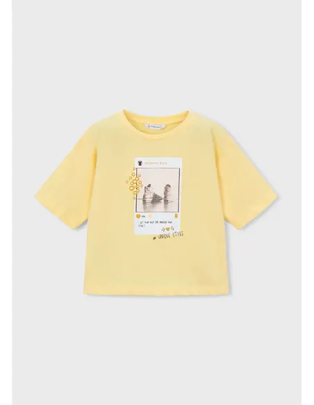 Camiseta m/c - Vainilla  