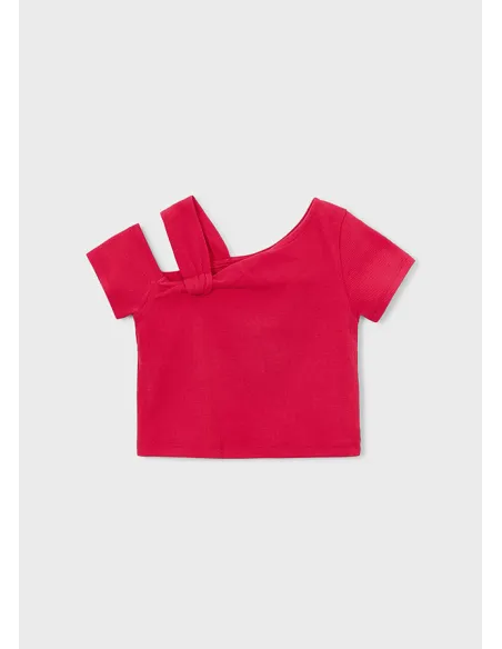 Camiseta m/c asimetrica - Persimon  