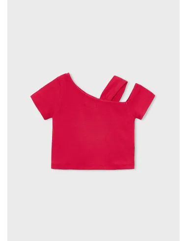 Camiseta m/c asimetrica - Persimon  