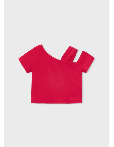 Camiseta m/c asimetrica - Persimon  