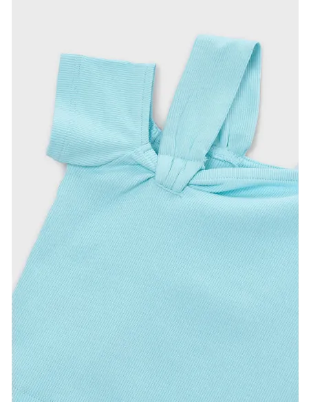 Camiseta m/c asimetrica - Oceano    