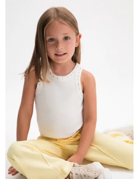 Camiseta tirantes - Crudo     