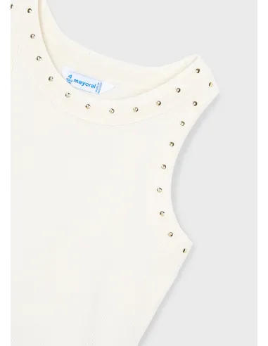 Camiseta tirantes - Crudo     